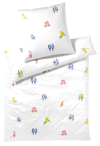 Elegante Bettwäsche Lovebirds