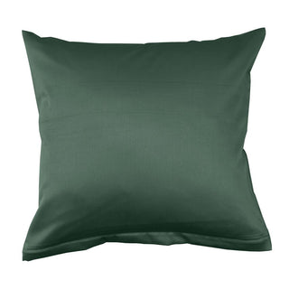 Lorena Mako Satin Bettwäsche uni Classic Forest / Dunkelgrün Kissen 40x80cm