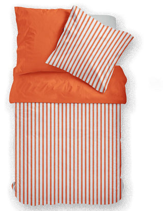 Bettwäsche Satin Wende mit RV Streifen 13