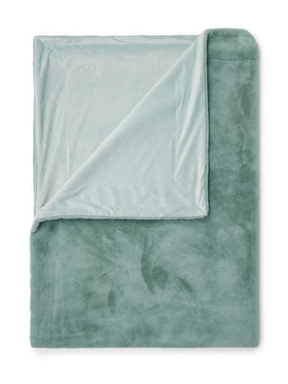 Essenza Furry Surf green Plaid 150 x 200 cm