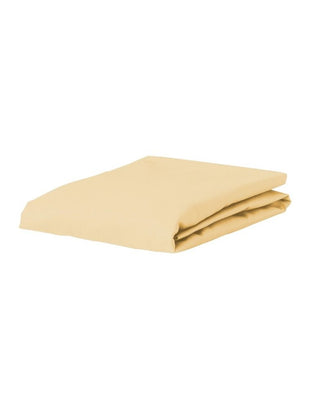 Essenza Minte Yellow straw Spannbettlaken 90 x 200 cm