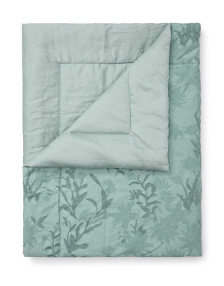 Essenza Claudine Dusty teal Tagesdecke 150 x 200 cm