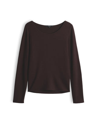 Kirosa soft long, mahogany