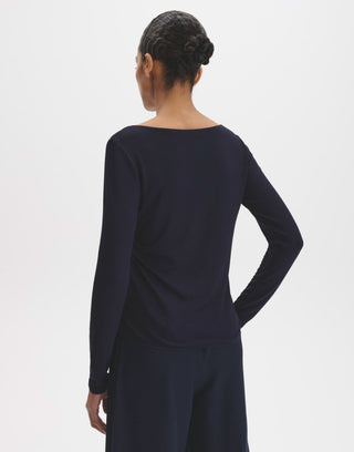 Kirosa soft long, true navy