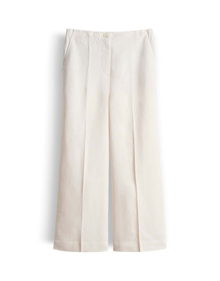 Celino cropped linen, natural glaze