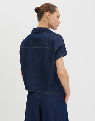 Zondra denim, rinsed dark blue