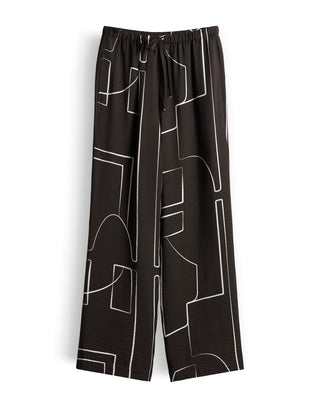 Cevil graphic, dark truffle
