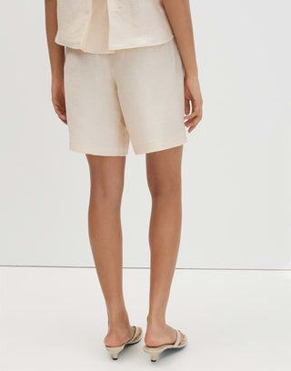 Charlie shorts linen, natural glaze