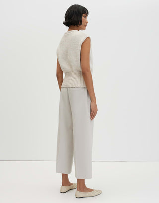 Charlie cropped ease, warm clay