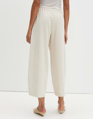 Cisilia curved corduroy, natural glaze