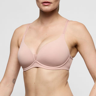 LOUIE Powder Rose Vollschalen-BH ohne Bügel