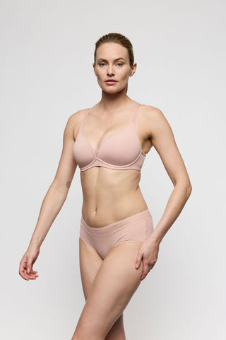 LOUIE Powder Rose Vollschalen-BH ohne Bügel