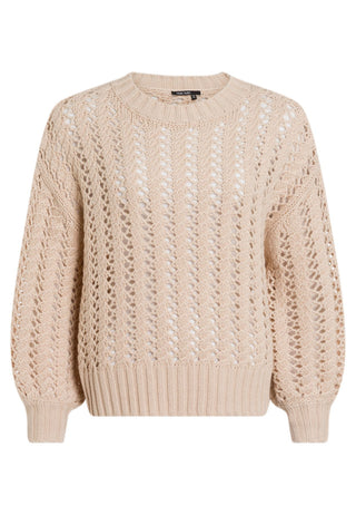 Pullover mit offener Struktur