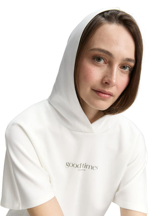 T-Shirt mit Kapuze