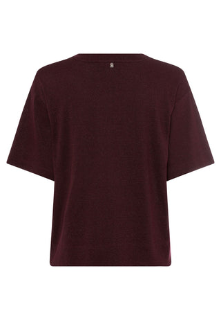 T-Shirt aus Lurex-Jersey