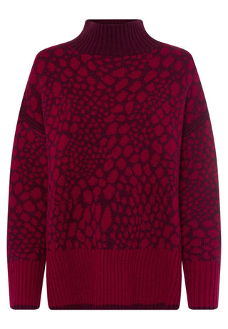 Pullover mit zweifarbigem Jacquard