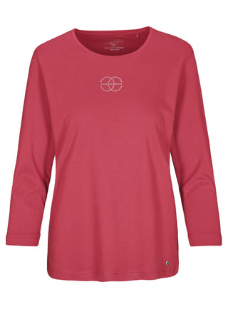 Rdh.-Shirt, 3/4 Arm, Steinchen