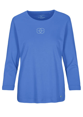 Rdh.-Shirt, 3/4 Arm, Steinchen