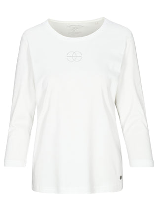 Rdh.-Shirt, 3/4 Arm, Steinchen
