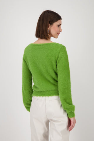 Strickjacke, garden