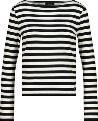 Pullover, schwarz ringel