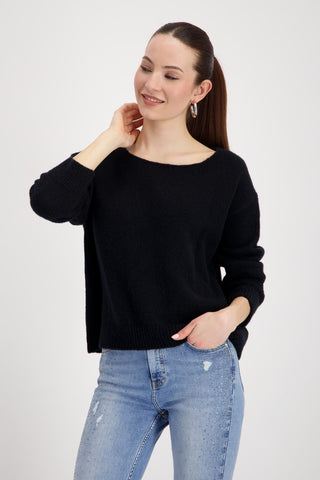 Pullover, schwarz