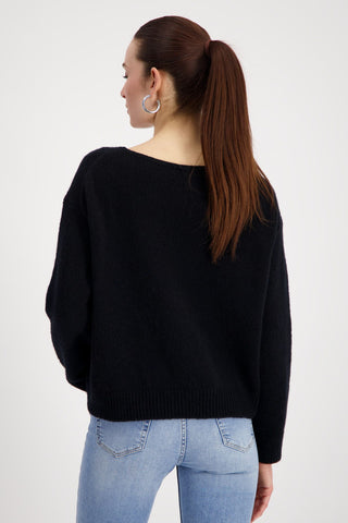 Pullover, schwarz