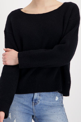 Pullover, schwarz