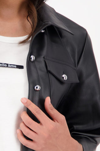 Jacke, schwarz
