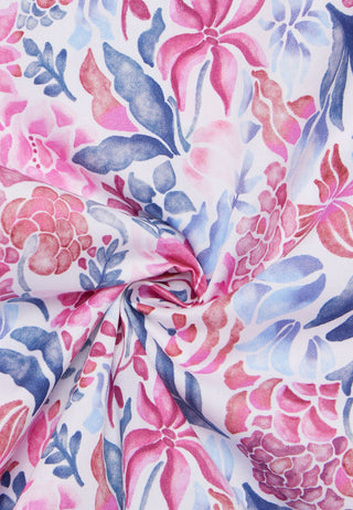 Bluse Satingewebe Langarm