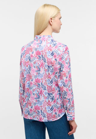 Bluse Satingewebe Langarm