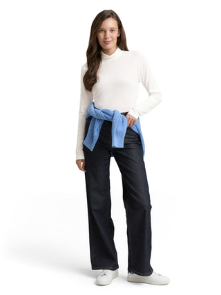 Langarmshirt mit Rollkragen