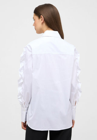 Signature Shirt Bluse Popeline Langarm