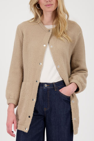Strickjacke, truffle