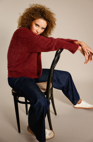 Pullover, bordeaux