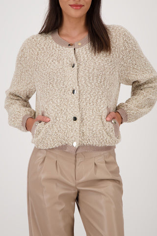 Strickjacke, truffle