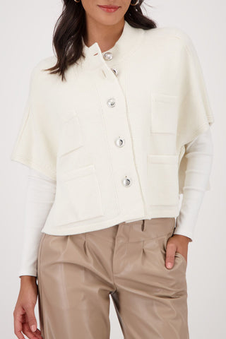 Strickjacke, cashmere