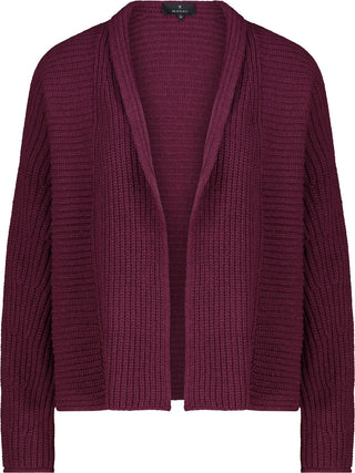 Strickjacke, bordeaux