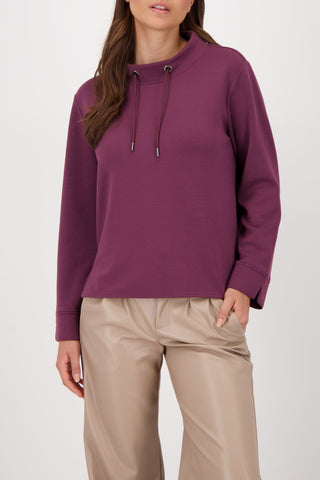 Sweatshirt, bordeaux