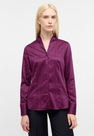 Bluse Satingewebe Langarm