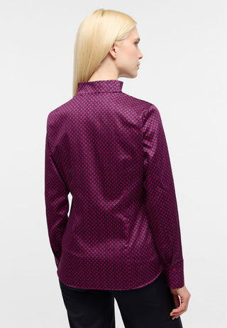 Bluse Satingewebe Langarm