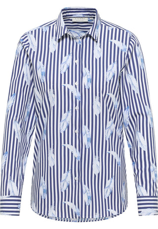 Bluse Popeline Langarm