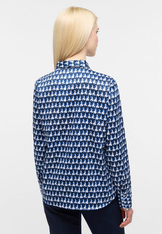 Bluse Satingewebe Langarm