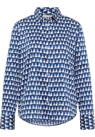 Bluse Satingewebe Langarm