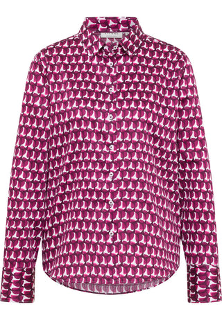 Bluse Satingewebe Langarm