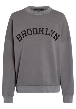 Sweatdress mit Brooklyn Applikation