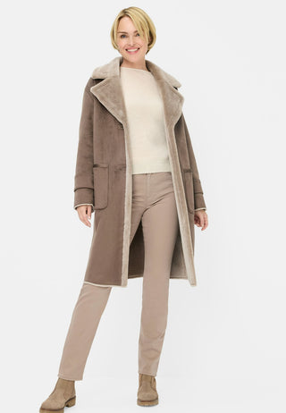Fake Fur Webpelzkurzmantel
