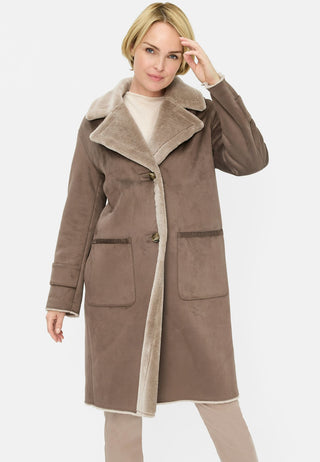 Fake Fur Webpelzkurzmantel