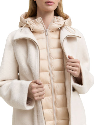 Hybrid Jacke mit Stepp-Einsatz