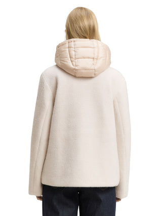 Hybrid Jacke mit Stepp-Einsatz